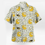 Cream Psyduck Doodle Pattern Pokémon Hawaiian Shirt – Moonbestprint