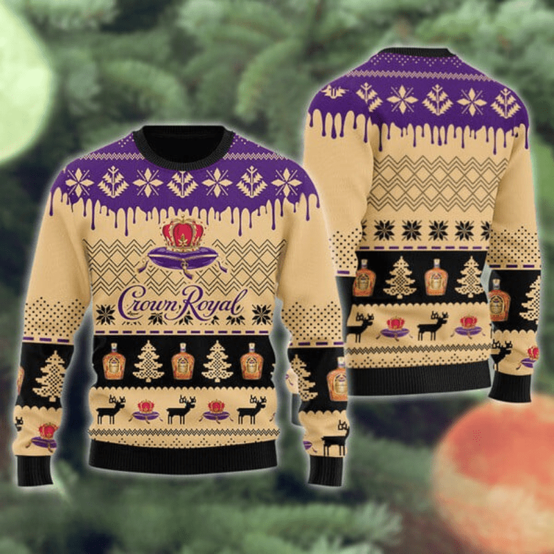 Crown Royal Christmas Festival Ugly Sweater – Moonbestprint