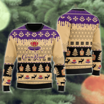 Crown Royal Christmas Festival Ugly Sweater – Moonbestprint