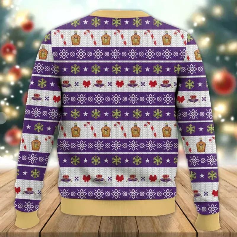 Crown Royal Grinch Ugly Sweater, Grinch Holiday Sweater Moonbestprint
