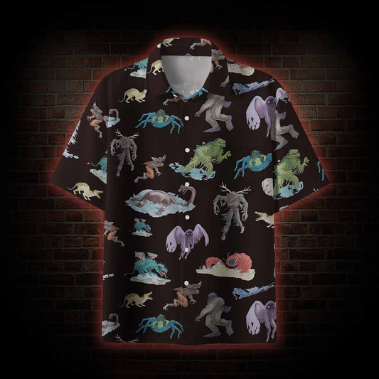 Cryptids Hawaiian Shirt - Moonbestprint