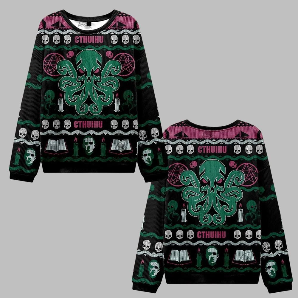Cthulhu Cthulhu Ugly Sweater 2026 Christmas - Moonbestprint
