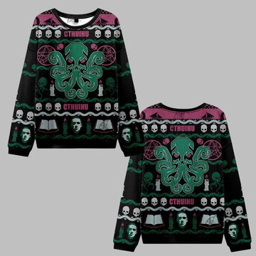 Cthulhu Cthulhu Ugly Sweater 2026 Christmas - Moonbestprint