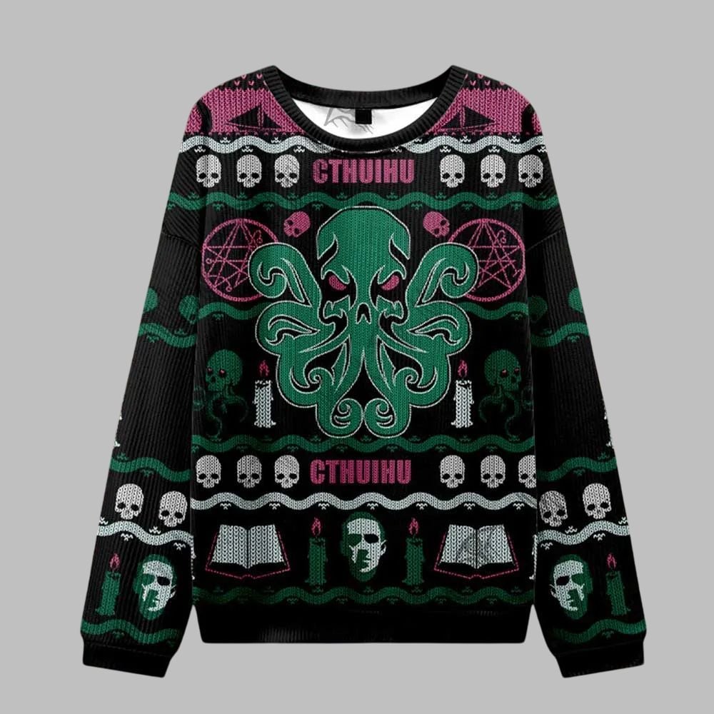 Cthulhu Cthulhu Ugly Sweater 2026 Christmas - Moonbestprint