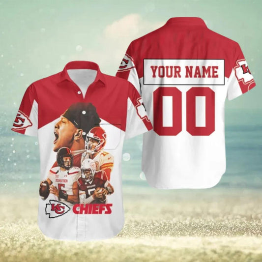 Custom Kansas City Chiefs Champion Great Player Hawaiian Shirt, NFL Hawaiian Shirt Moonbestprint