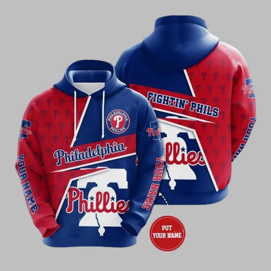 Custom Philadelphia Team Philliess 3D Hoodie, MLB Hoodie Moonbestprint