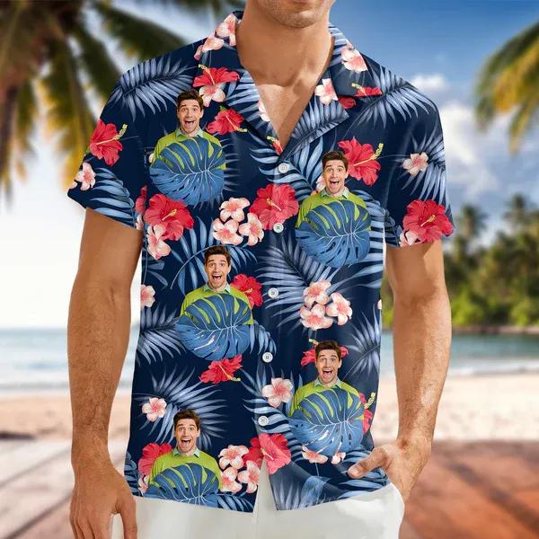 Custom Photo Faith, Family & Freedom 1776 - 2026 Hawaii Shirt, 250th Anniversary Shirt, 250th Anniversary Gift Moonbestprint
