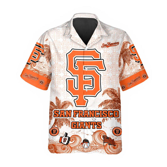 Custom San Francisco Giants Hawaiian Shirt, SF Giants Aloha Shirt, MLB Hawaiian Shirt Moonbestprint
