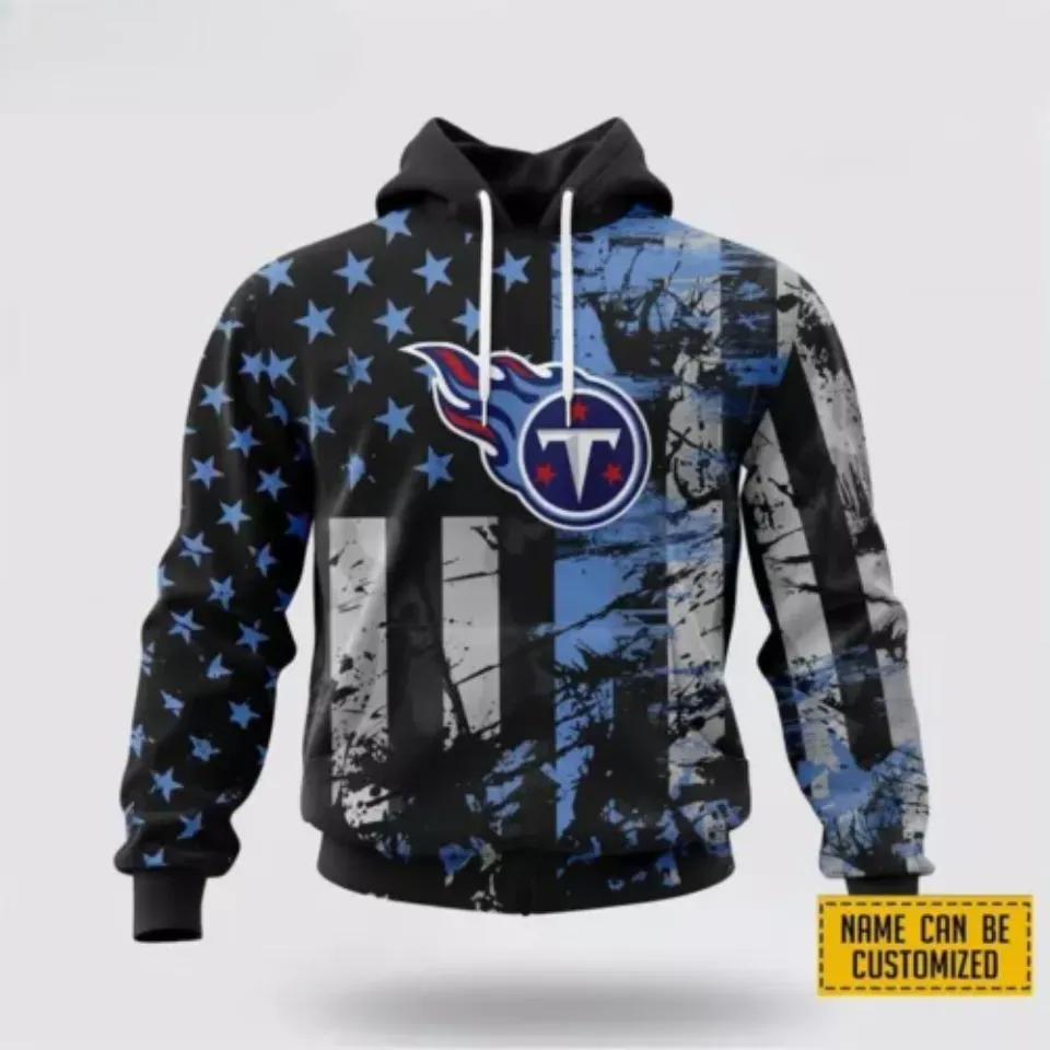 Custom Tennessee Team Titanss 3D Hoodie 1, NFL Hoodie Moonbestprint