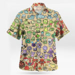 Cute Kanto Pokemon Chibi Hawaiian Shirt Cartoon – Moonbestprint