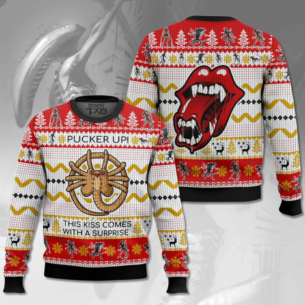 TRS x Facehugger Meme Ugly Sweater – Moonbestprint