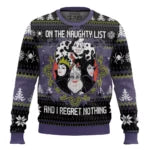Disney Villains On The Naughty List Ugly Sweater – Moonbestprint
