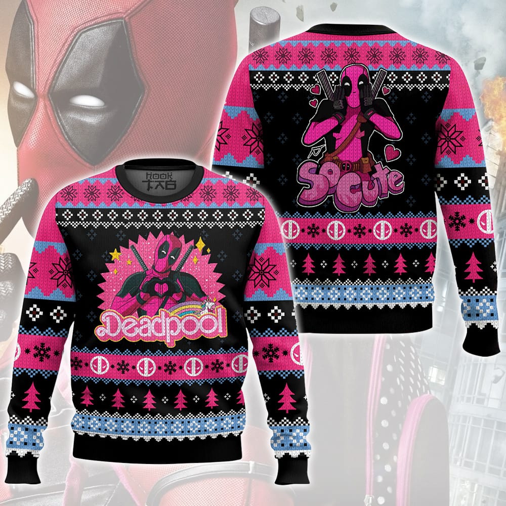Deadpool Ugly Sweater – Moonbestprint