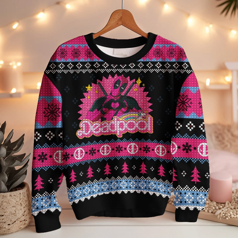 Deadpool Ugly Sweater – Moonbestprint