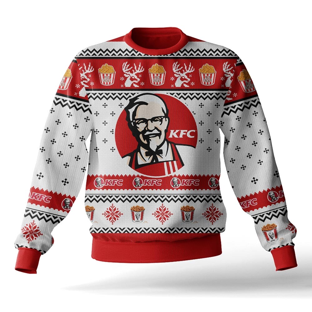 KFC (Kentucky Fried Chicken) Ugly Sweater – Moonbestprint
