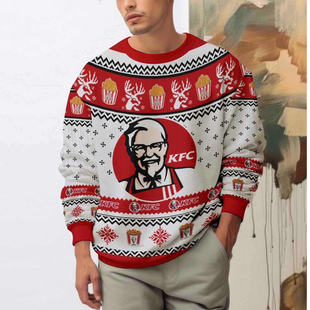 KFC (Kentucky Fried Chicken) Ugly Sweater – Moonbestprint