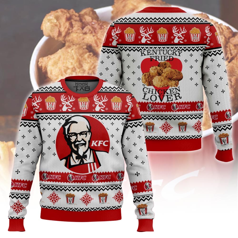 KFC (Kentucky Fried Chicken) Ugly Sweater – Moonbestprint