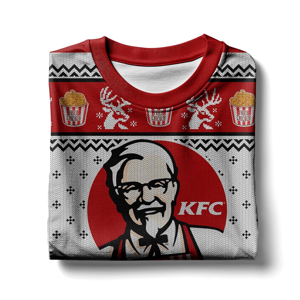 KFC (Kentucky Fried Chicken) Ugly Sweater – Moonbestprint