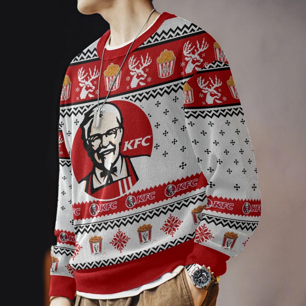 KFC (Kentucky Fried Chicken) Ugly Sweater – Moonbestprint