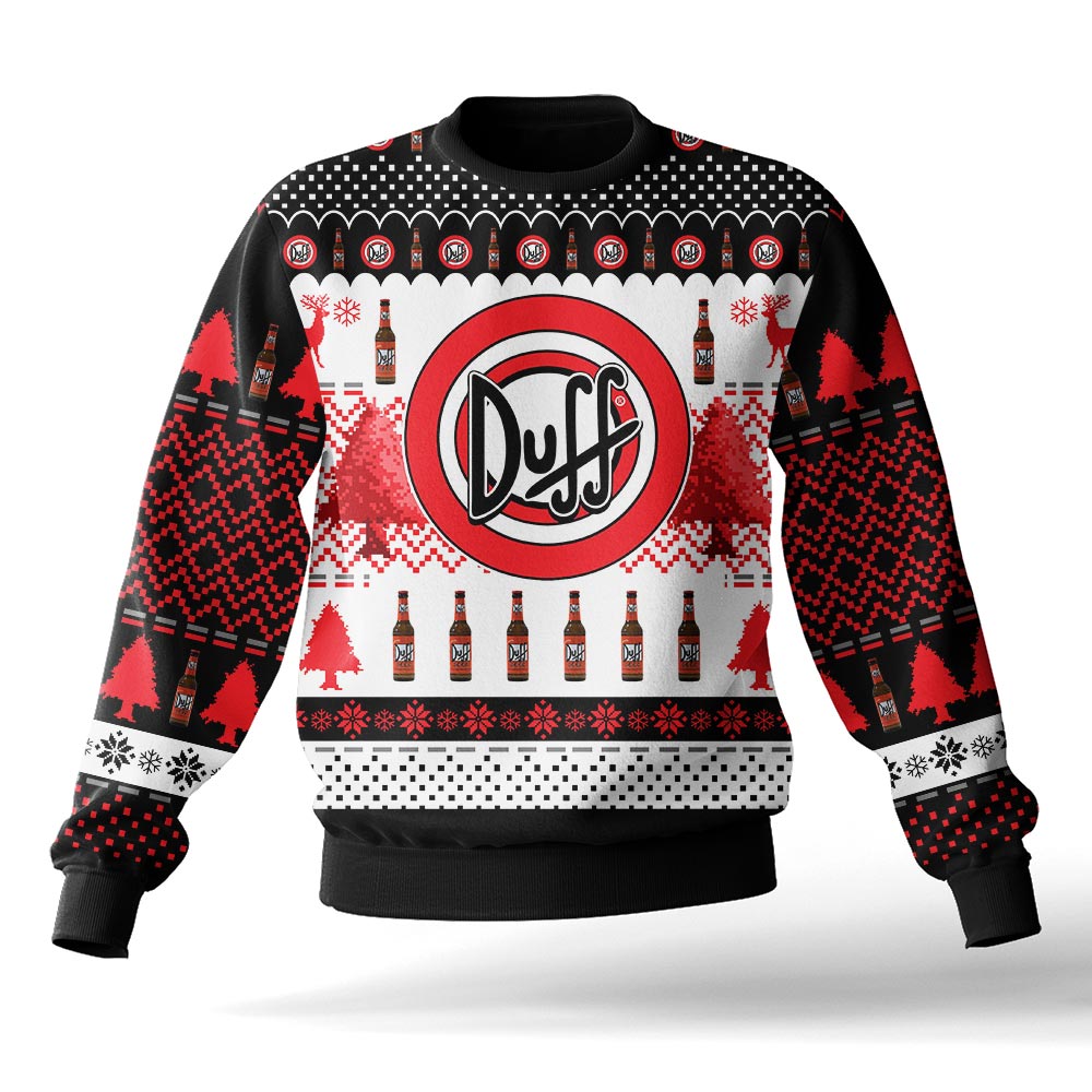 Duff Beer Ugly Sweater – Moonbestprint