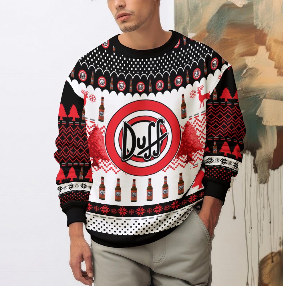 Duff Beer Ugly Sweater – Moonbestprint