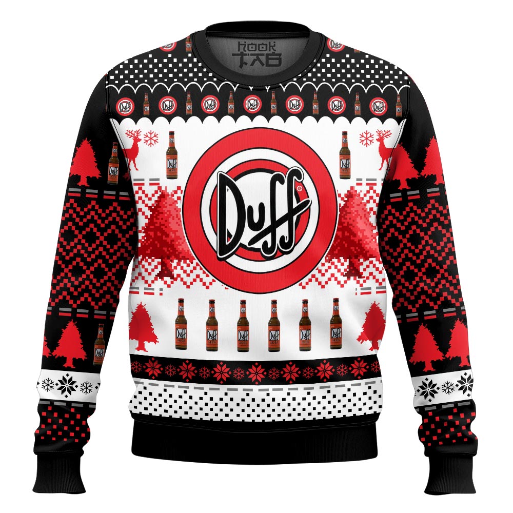 Duff Beer Ugly Sweater – Moonbestprint
