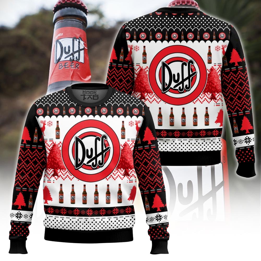 Duff Beer Ugly Sweater – Moonbestprint