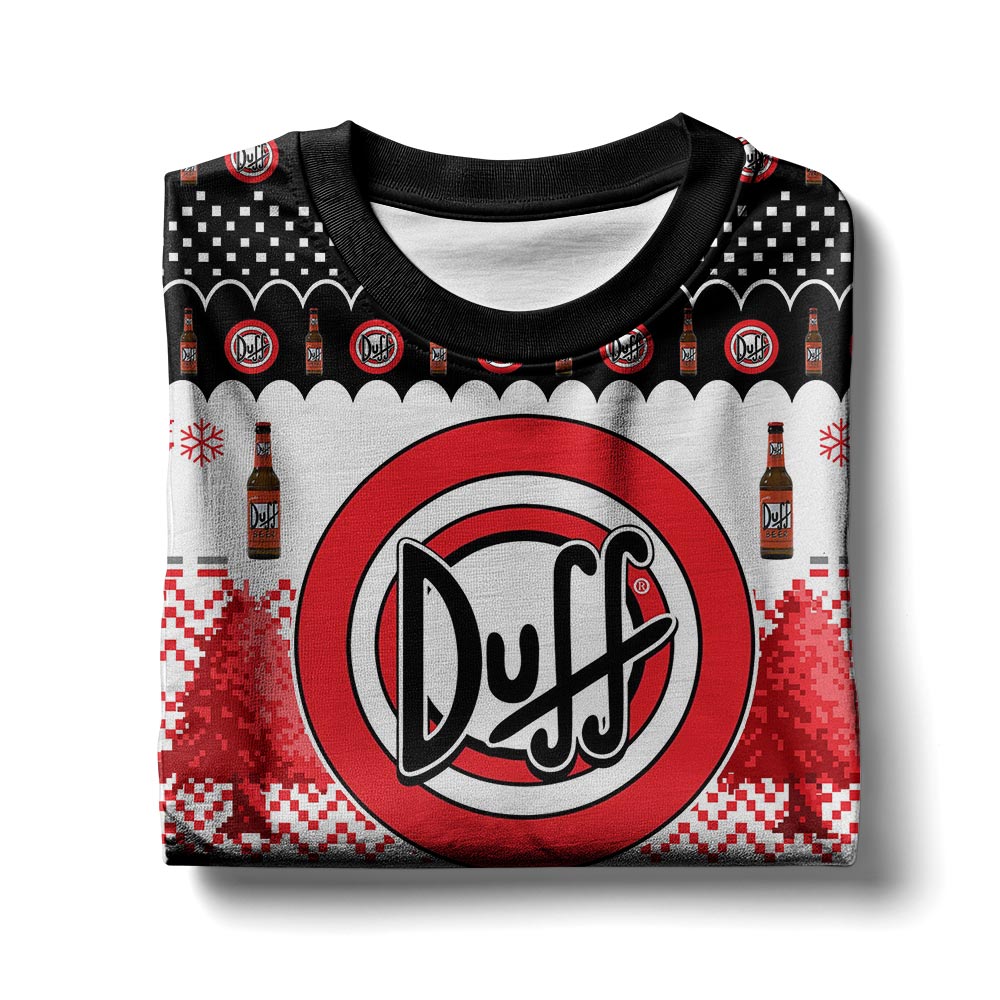 Duff Beer Ugly Sweater – Moonbestprint