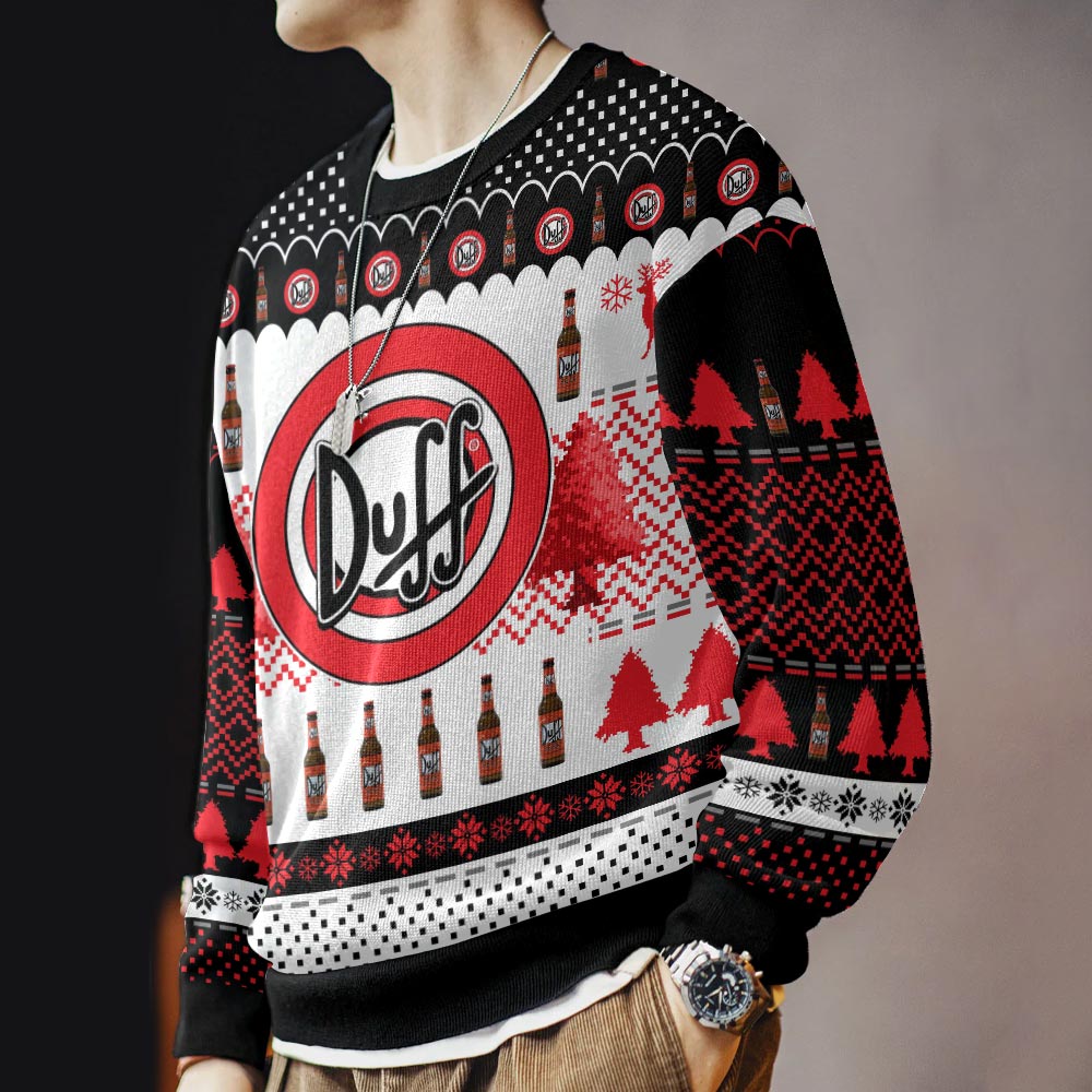Duff Beer Ugly Sweater – Moonbestprint