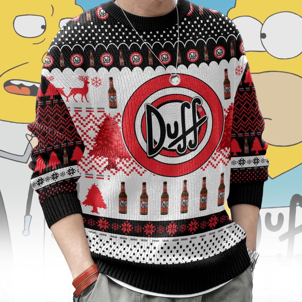 Duff Beer Ugly Sweater – Moonbestprint