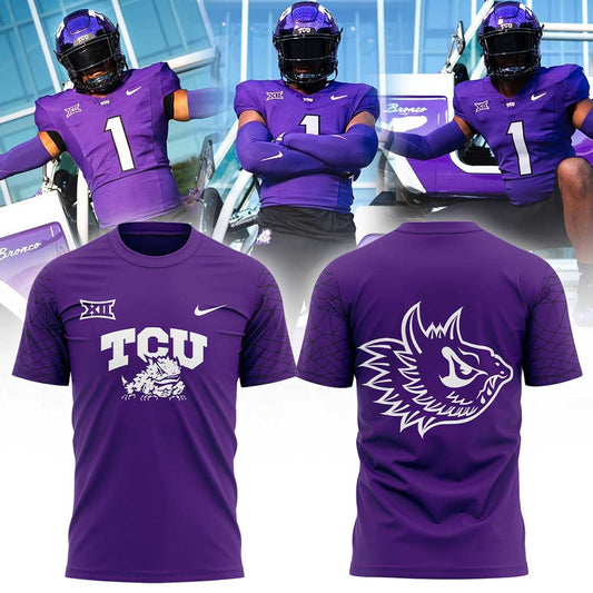 TCU The Best Uniform Combo Purple Shirt | EH93 Moonbestprint