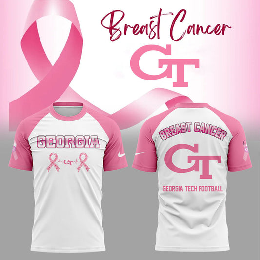 Georgia Tech Cancer Awareness Month 2025 Combo TShirt | PV39 Moonbestprint