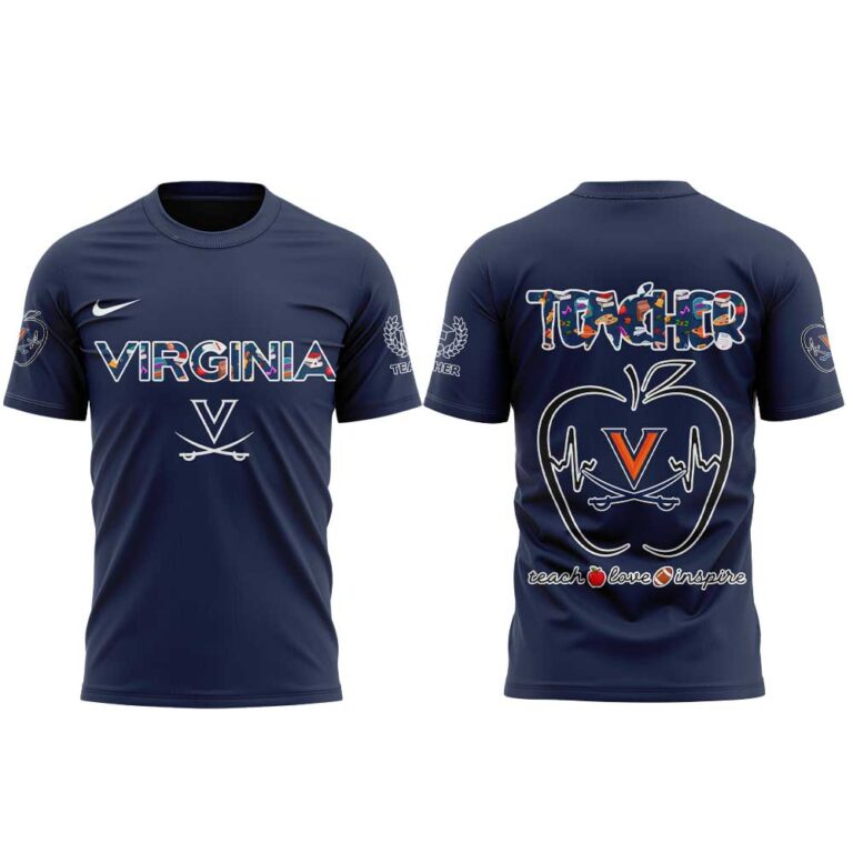 Virginia Teachers Appreciation Combo Shirt | UJ74 Moonbestprint