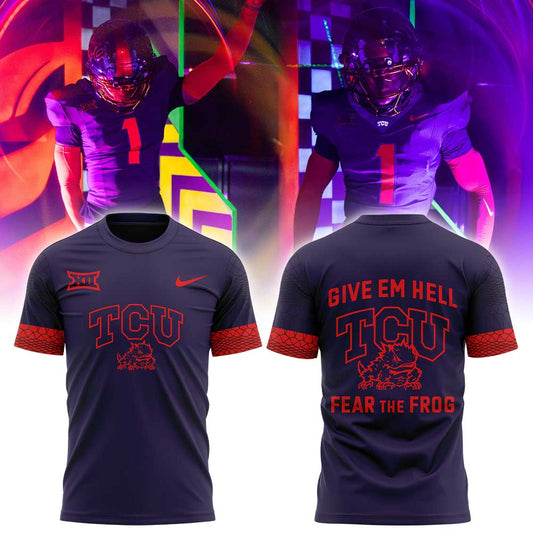 TCU Give em Hell, Fear the Frog Combo Shirt | TY89 Moonbestprint