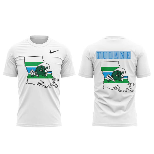 Tulane Green Wave Shirt - Football x Jon Sumrall Coach Combo T-Shirt Moonbestprint