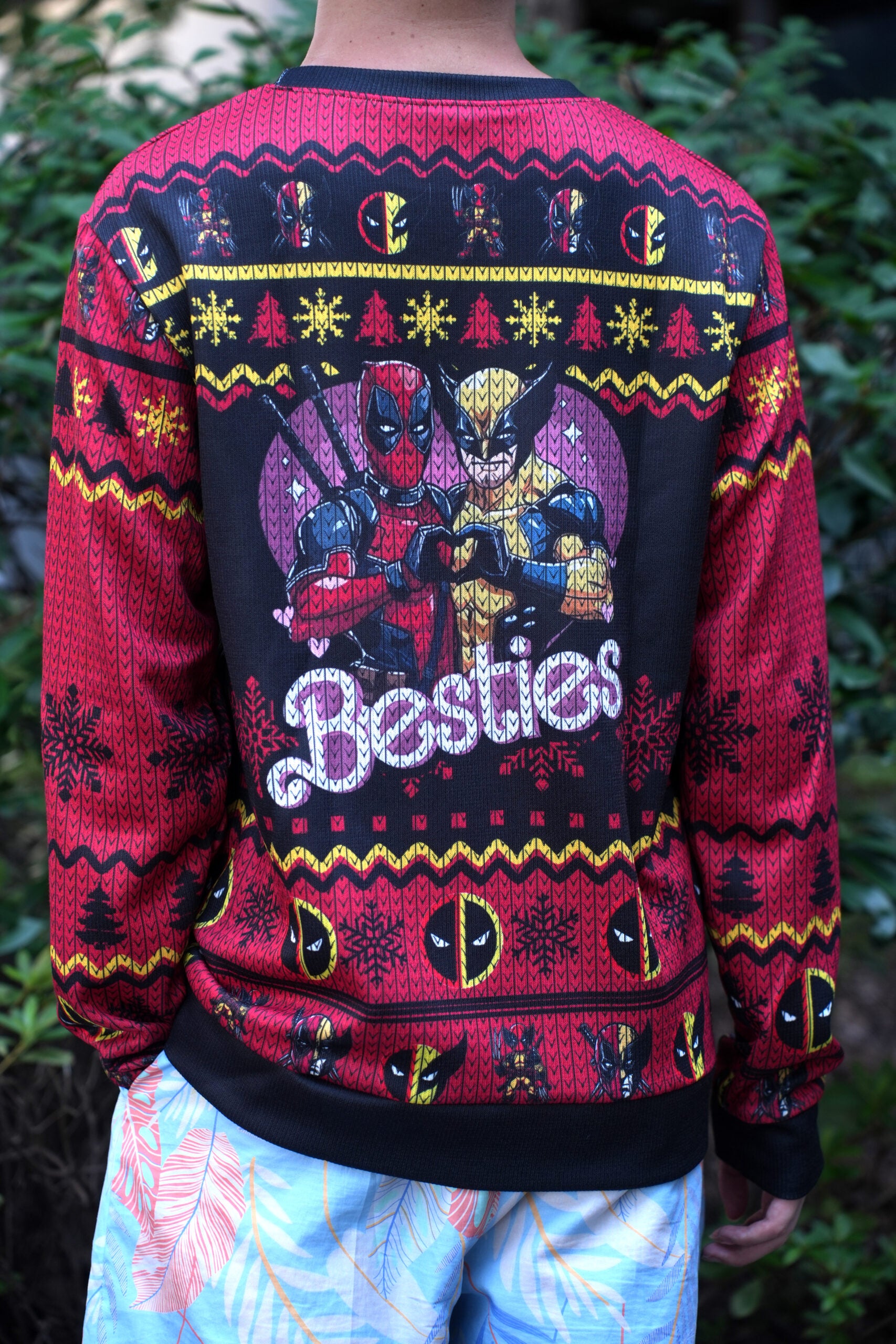 F.R.I.E.N.D.S Deadpool Wolverine Ugly Sweater – Moonbestprint