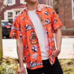Natty Boh Baseball Players (Orange) / Hawaiian Shirt – Moonbestprint
