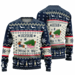 Dachshund Through The Snow Christmas Ugly Sweater 2025 – Moonbestprint