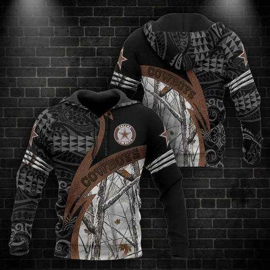 Dallas Cowboys Hunting 3D Hoodie, NFL Hoodie Moonbestprint