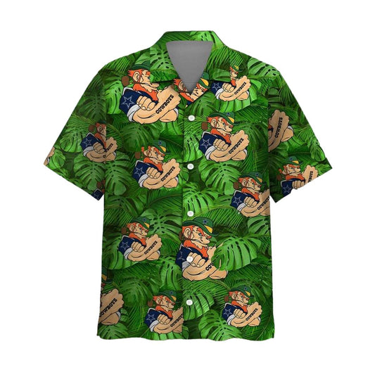 Dallas Cowboys Leprechaun St Patrick'S Day Hawaiian Shirt - Moonbestprint