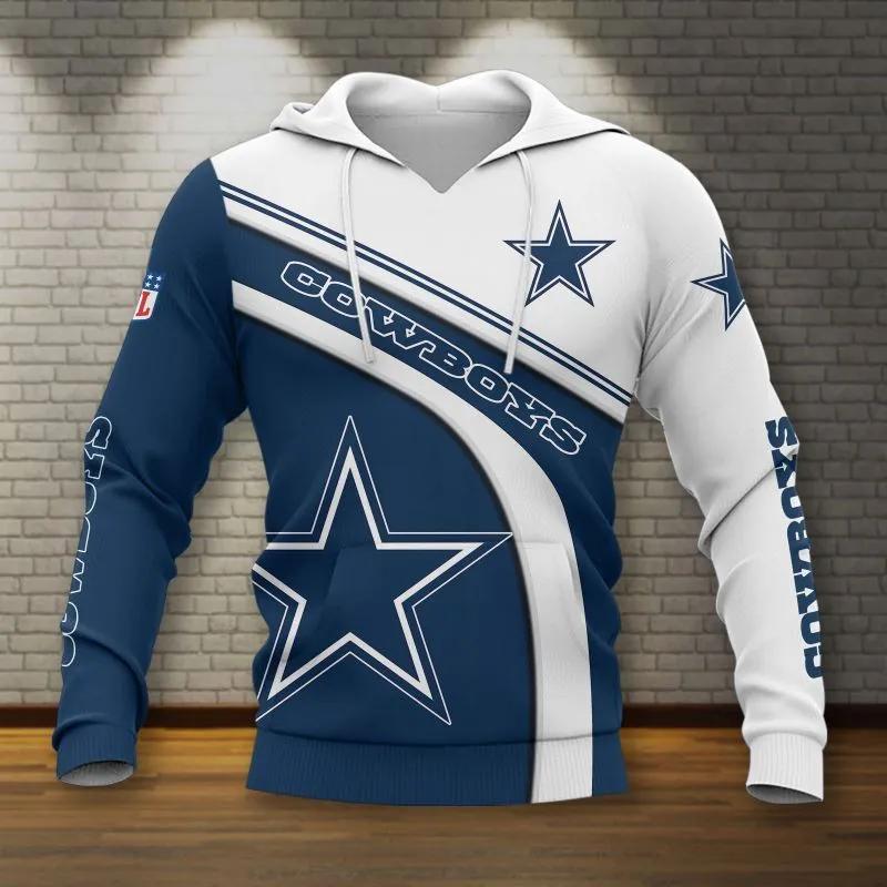 Dallas Cowboys NFL All Over Print Hoodie, NFL Hoodie Moonbestprint