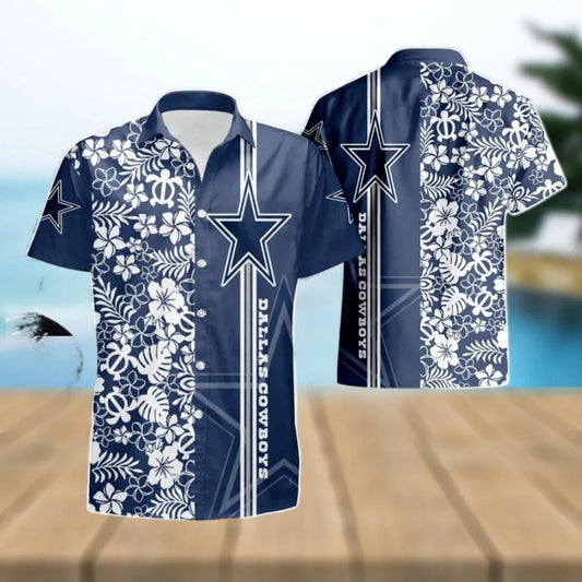 Dallas Cowboys NFL Summer Beach Hawaiian Shirt, NFL Hawaiian Shirt Moonbestprint