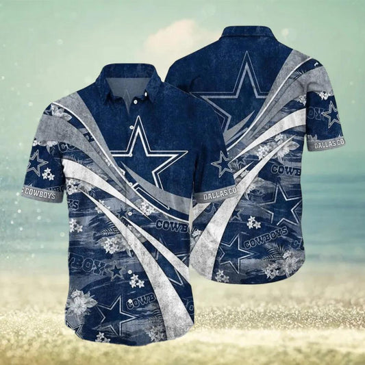 Dallas Cowboys NFL Summer Vibes Hawaiian Shirt, NFL Hawaiian Shirt Moonbestprint