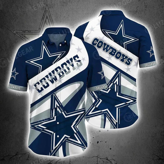 Dallas Cowboys Nfl Beach Shirt For Sports Best Fans This Summer Nfl Hawaiian Shirt, NFL Hawaiian Shirt Moonbestprint