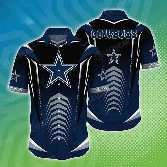Dallas Cowboys Nfl Beach Shirt New Hot Trending Gift For Summer Hawaiian Shirt, NFL Hawaiian Shirt Moonbestprint