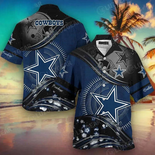 Dallas Cowboys Nfl Football Hawaiian Shirt This Summer Best Gift For Fans, NFL Hawaiian Shirt Moonbestprint