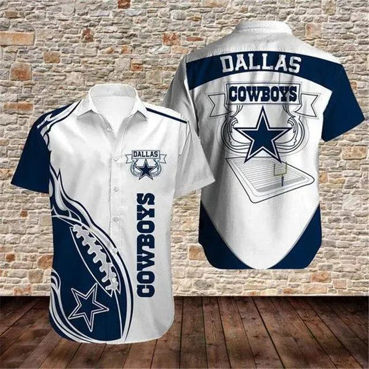 Dallas Cowboys Nfl Gift For Fan Football Graphic Print Short Sleeve Hawaiian Shirt 3, NFL Hawaiian Shirt Moonbestprint