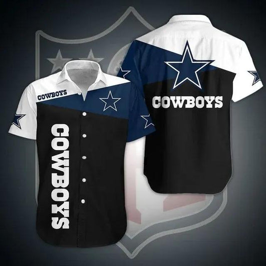 Dallas Cowboys Nfl Gift For Fan Football Graphic Print Short Sleeve Hawaiian Shirt 4, NFL Hawaiian Shirt Moonbestprint