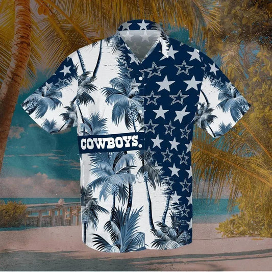 Dallas Cowboys Nfl Gift For Fan Hawaiian Graphic Print Short Sleeve Hawaiian Shirt 2, NFL Hawaiian Shirt Moonbestprint