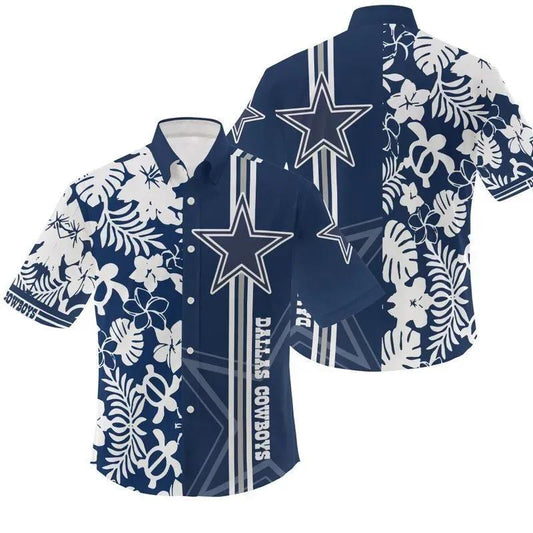 Dallas Cowboys Nfl Gift For Fan Hawaiian Graphic Print Short Sleeve Hawaiian Shirt, NFL Hawaiian Shirt Moonbestprint
